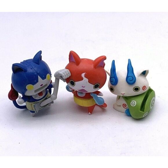 Yokai Yo Kai Figures Lot of 3 Toys Hasbro 2015 - Picture 1 of 12